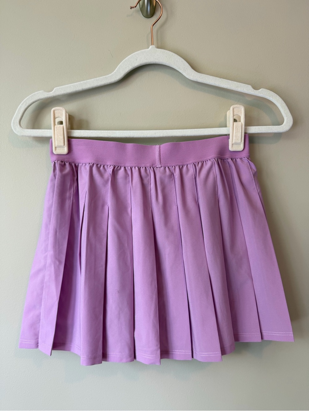 Alo Yoga Varsity Pleated Tennis Skirt Size XS | Lilac Purple | VGUC - Picture 3 of 4